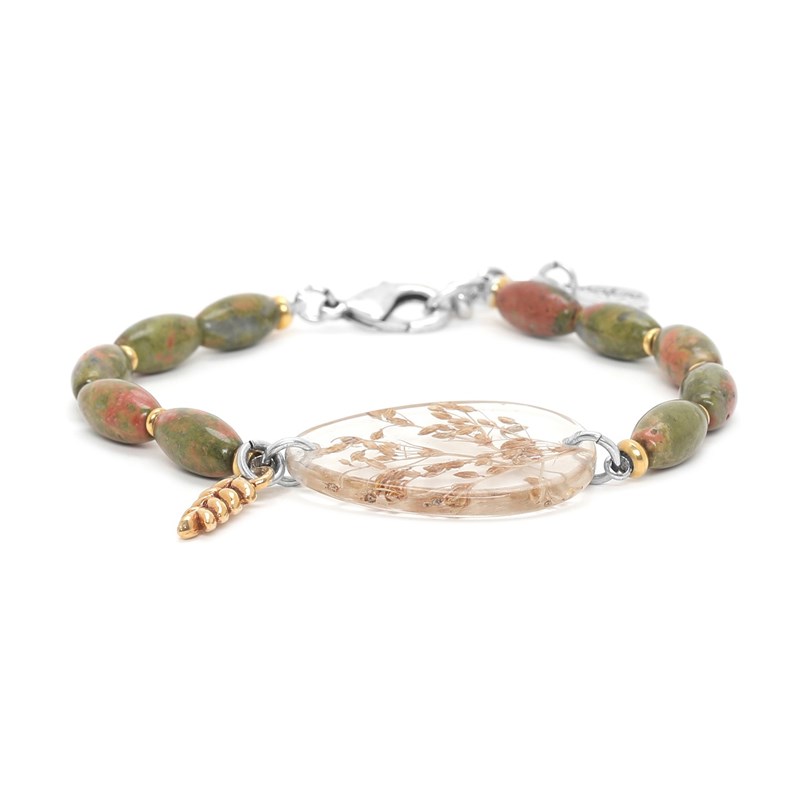 Bracelets naturaliste bracelet olive