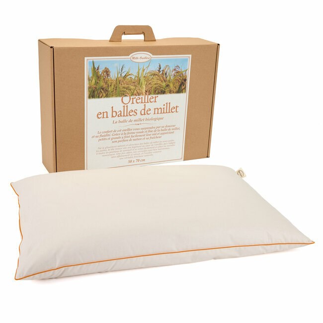 Mille Oreillers - Oreiller en balles de millet - 50 x 70 c