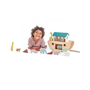 L'arche de noé en bois d'hévéa