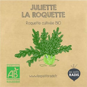 Mini kit juliette graines roquette bio