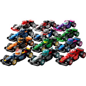 Lego minifigures - voitures f1 - 71049