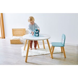 Table et 2 chaises banquise