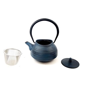Théière en fonte bleu mizumi  bleu