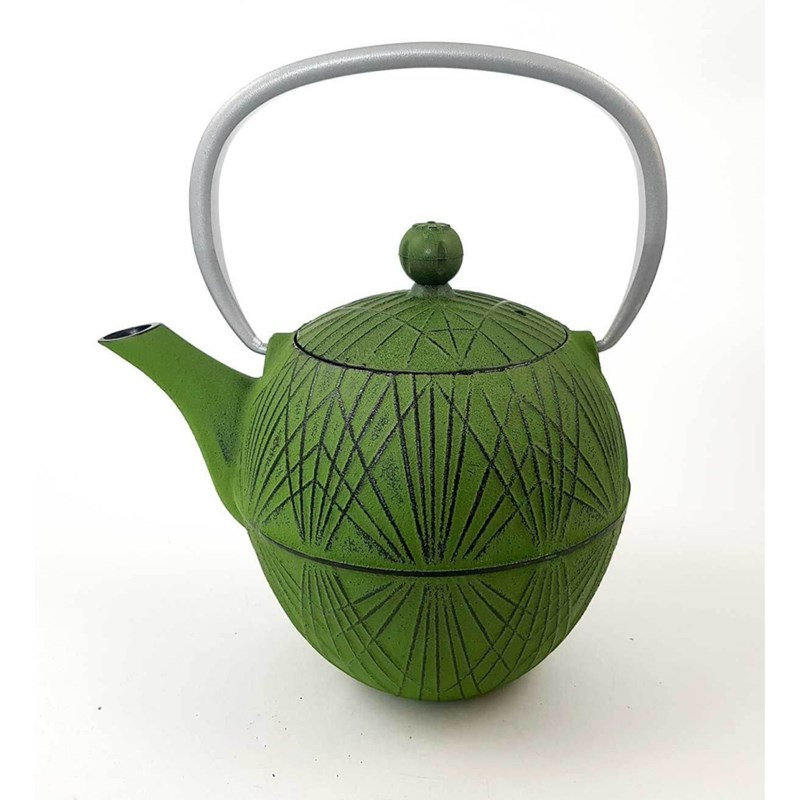 Théière en fonte e kumo vert