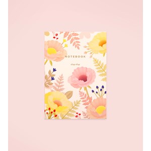 Notebook oriental poppy vanilla