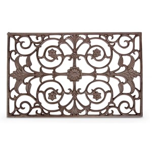 Paillasson rectangulaire fonte fonte
