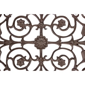 Paillasson rectangulaire fonte fonte