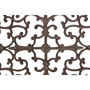 Paillasson rectangulaire fonte fonte