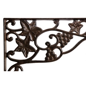 Crédence fonte fonte marron - décoration