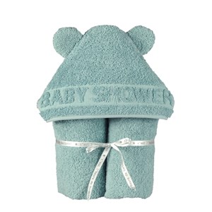 Cape de bain coton bio babyshower
