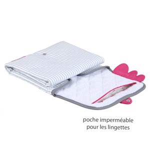 Tapis à langer de voyage choubiboo