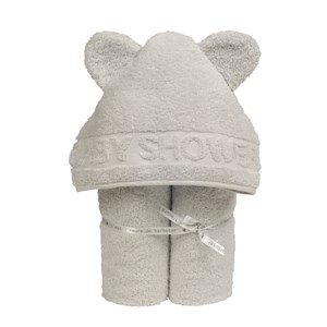 Cape de bain coton bio babyshower