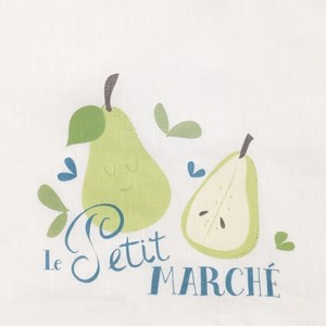 Bavoir élastiqué le petit marché