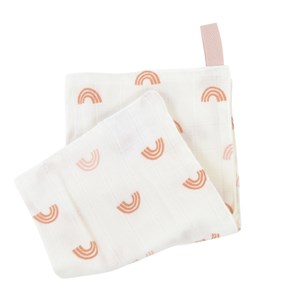 Lot de 2 débarbouillettes rainbow