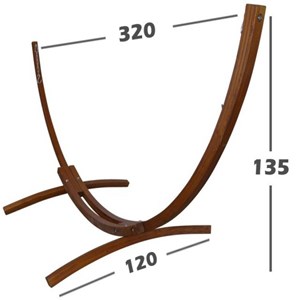 Support hamac meleze latino relax l