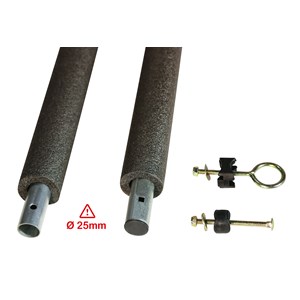 Poteau de filet ø25mm pour jumpi