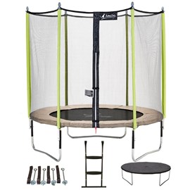 Trampoline jumpi taupe et vert 250