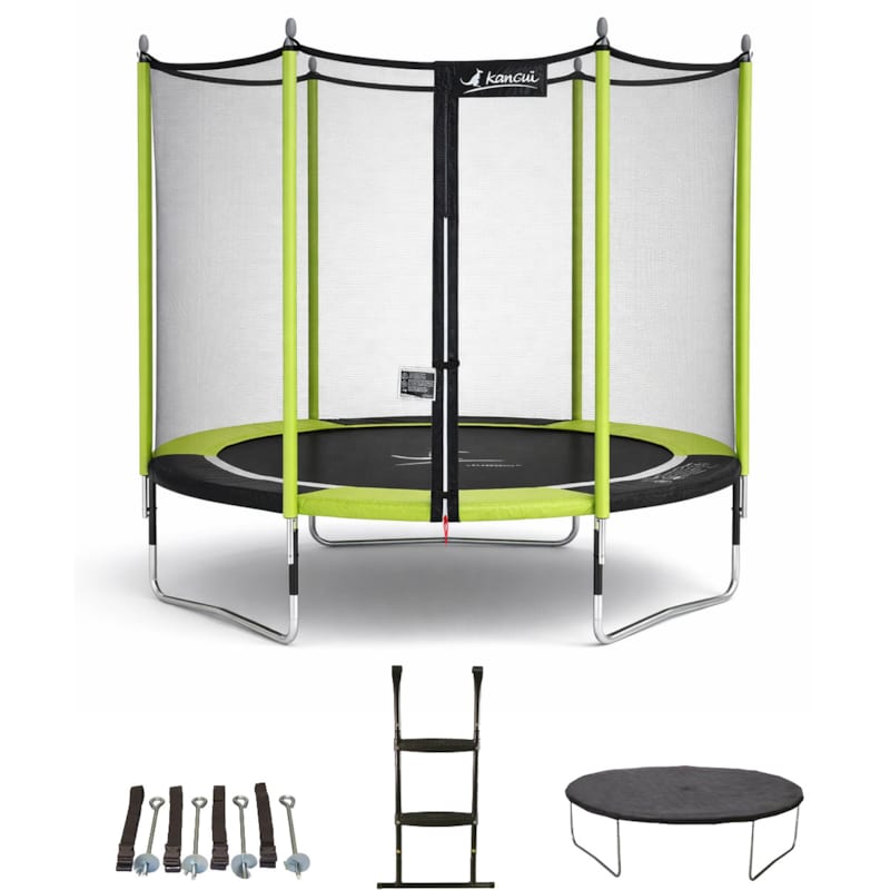 KANGUI Trampoline jumpi vert&nbsp;noir 250