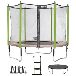 Trampoline jumpi taupe-vert 300