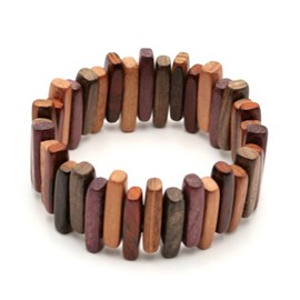 Braceelt en bois glagys