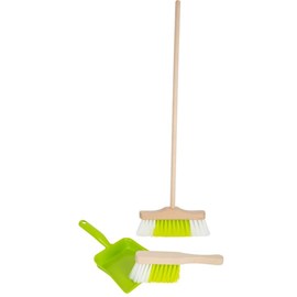 Ensemble balai 3 pièces vert