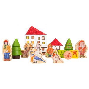 Calendrier de l'avent forêt d'hiver