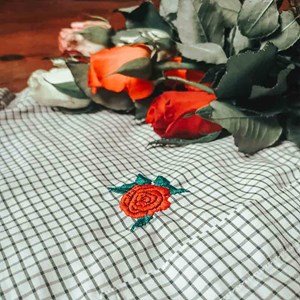 Kit de broderie roses