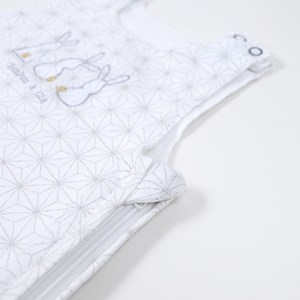 Gigoteuse été lange coton bio pompom