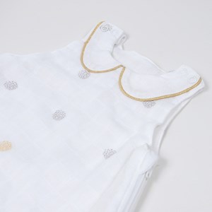 Gigoteuse été coton bio pois pompom