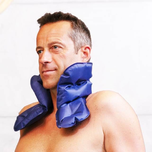 Coussin Cervical 2 En 1 Chauffant/rafraîchissant VolcaNuque - Marque Climsom, Neuf, Origine Chine