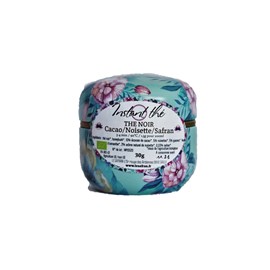 Thé noir bio cacao noisettes safran,30g