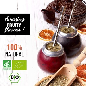 Yerba maté orange bio 200g