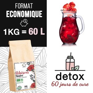 Fleur d'hibiscus bio 200g