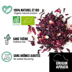 Fleur d'hibiscus bio 200g