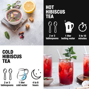 Fleur d'hibiscus bio 200g