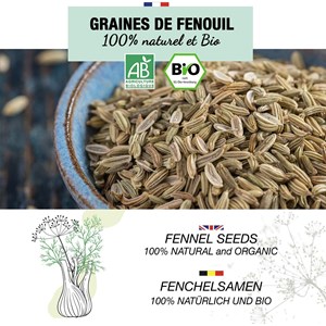 Infusion graines de fenouil bio 200g