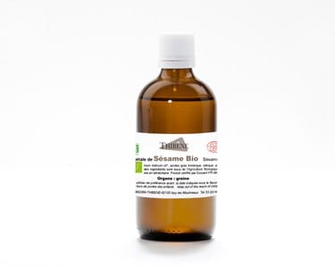 Huile végétale de sésame vierge bio