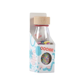 Bouteille sensorielle boutons