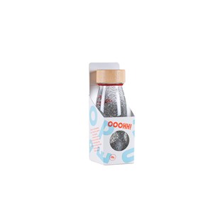 Bouteille sensorielle - float - argent -