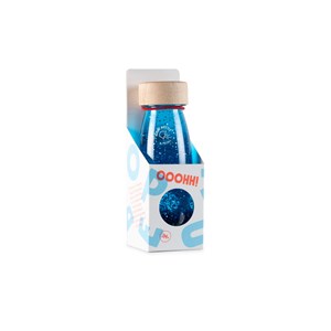 Bouteille sensorielle - float - bleu -