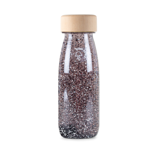 Petit Boum - Bouteille sensorielle - float - noir -