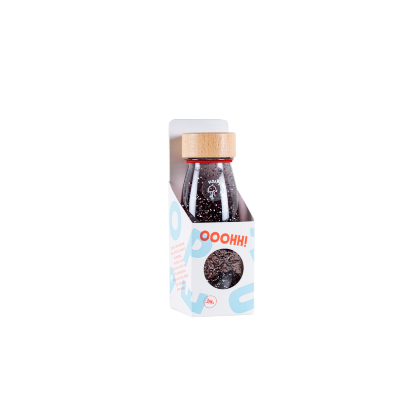 Bouteille sensorielle - float - noir - (Petit Boum) - Image 1
