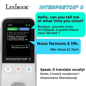 Traducteur vocal et appareil photo