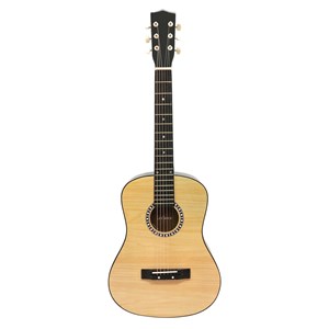 Guitare acoustique en bois avec housse de transport