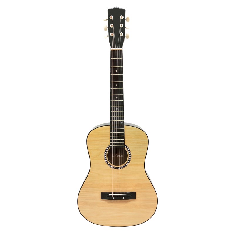 Guitare acoustique en bois avec housse de transport