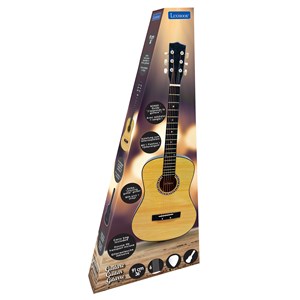 Guitare acoustique en bois avec housse de transport