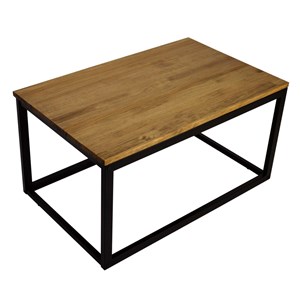 Table basse icub. 50x80x42 cm. Noir
