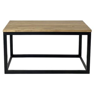 Table basse icub. 40x80x42 cm. Noir