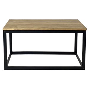 Table basse icub. 40x80x42 cm. Noir