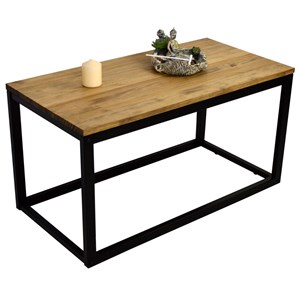 Table basse icub. 40x80x42 cm. Noir